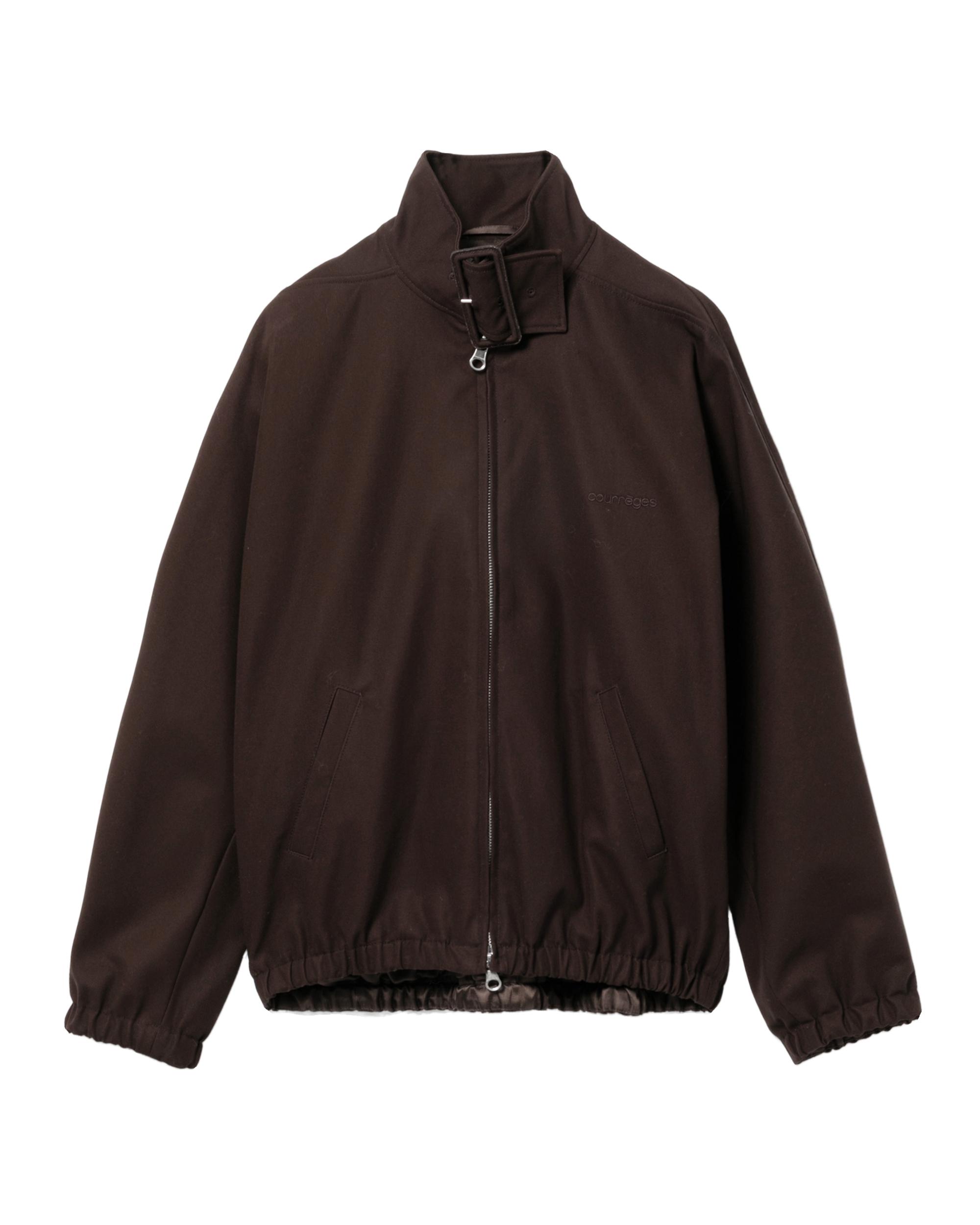 Buckle zipped jacket by COURREGES