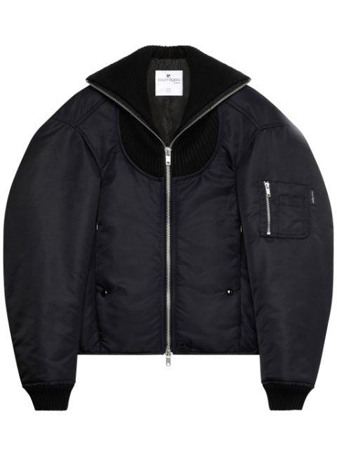 Cocoon bomber jacket by COURREGES