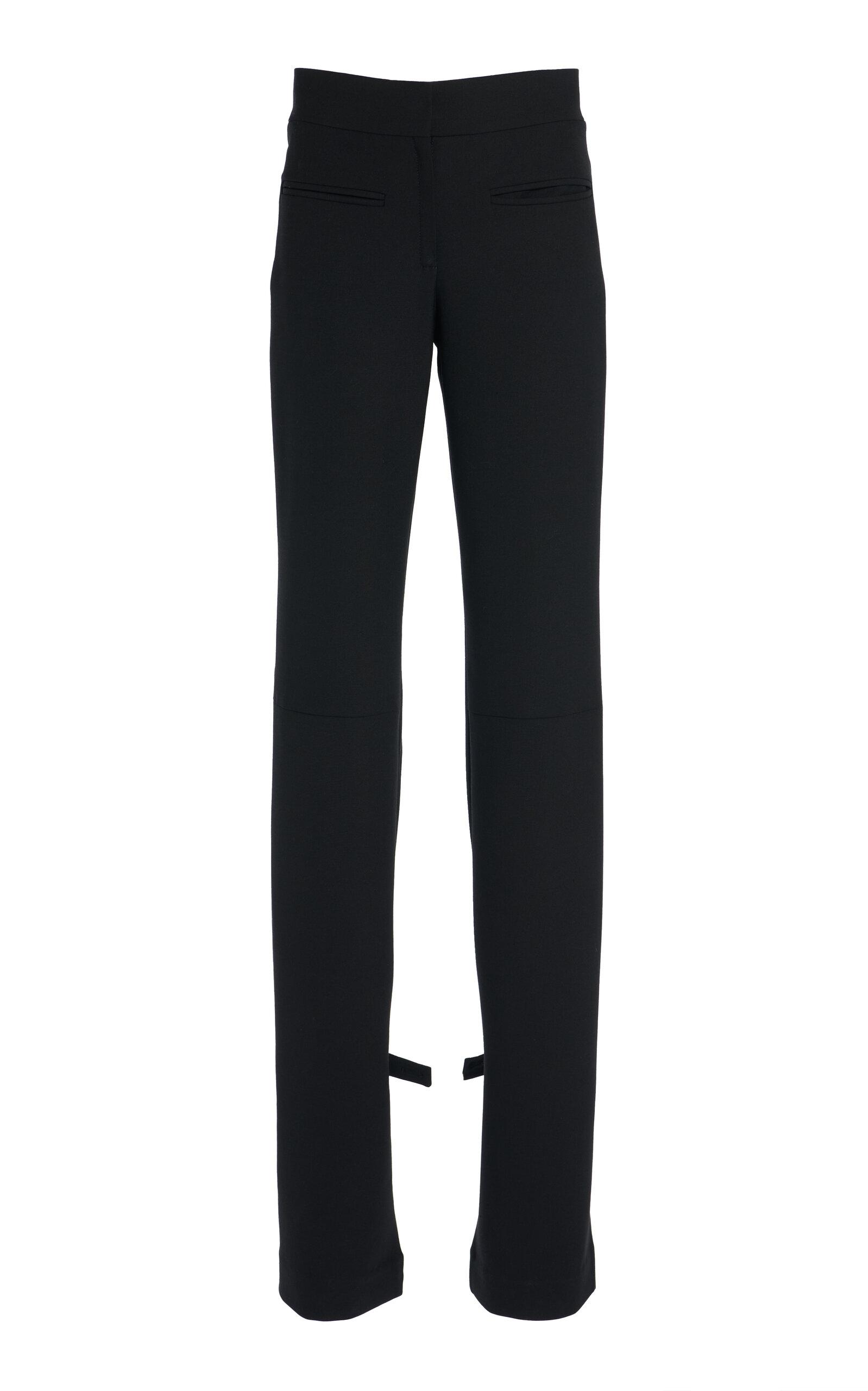 Courrèges Double Hem Polywool Pants - Moda Operandi by COURREGES