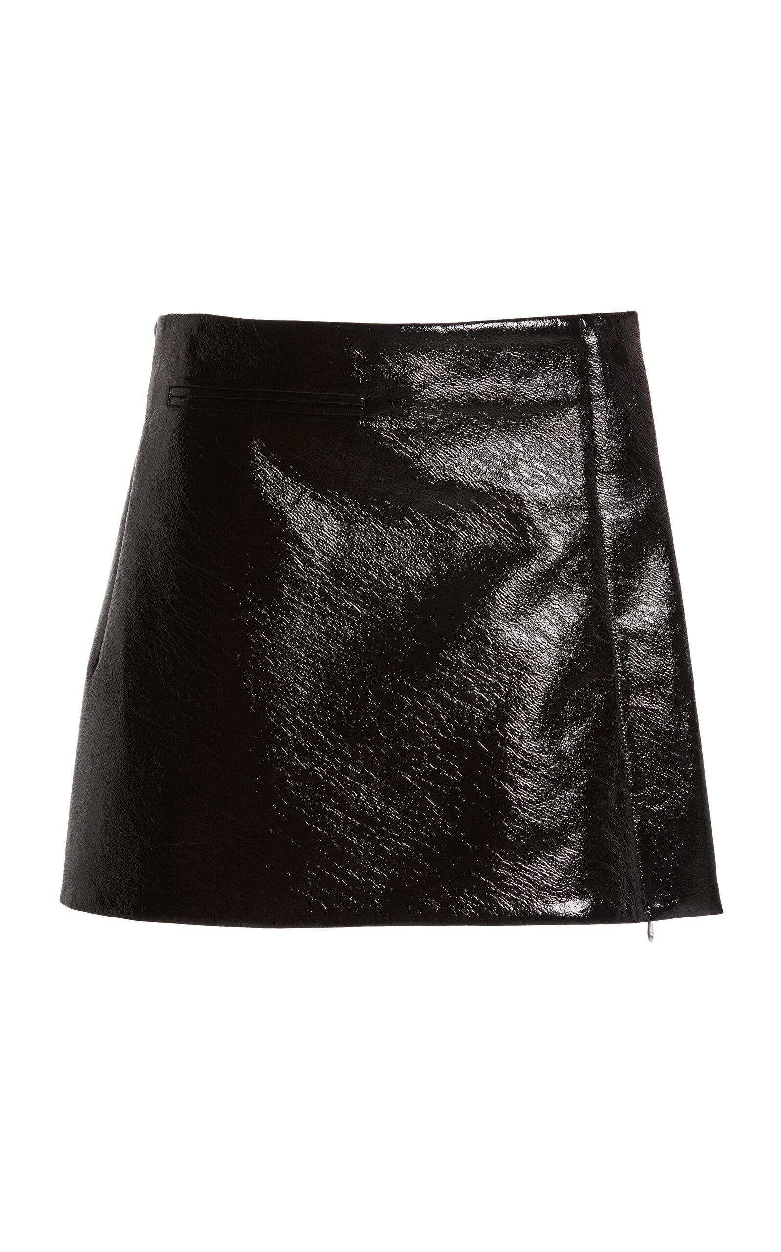Courrèges One-Minute Vinyl Mini Skirt - Moda Operandi by COURREGES