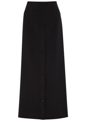 Crepe maxi skirt by COURREGES