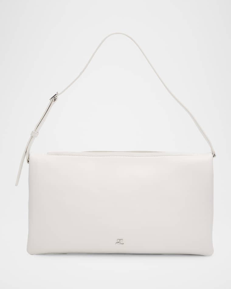 Cuff Leather Shoulder Bag by COURREGES