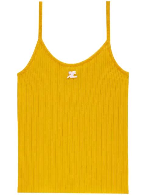 Decollete tank top by COURREGES