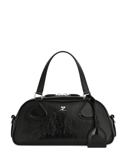 Friday leather top-handle bag by COURREGES