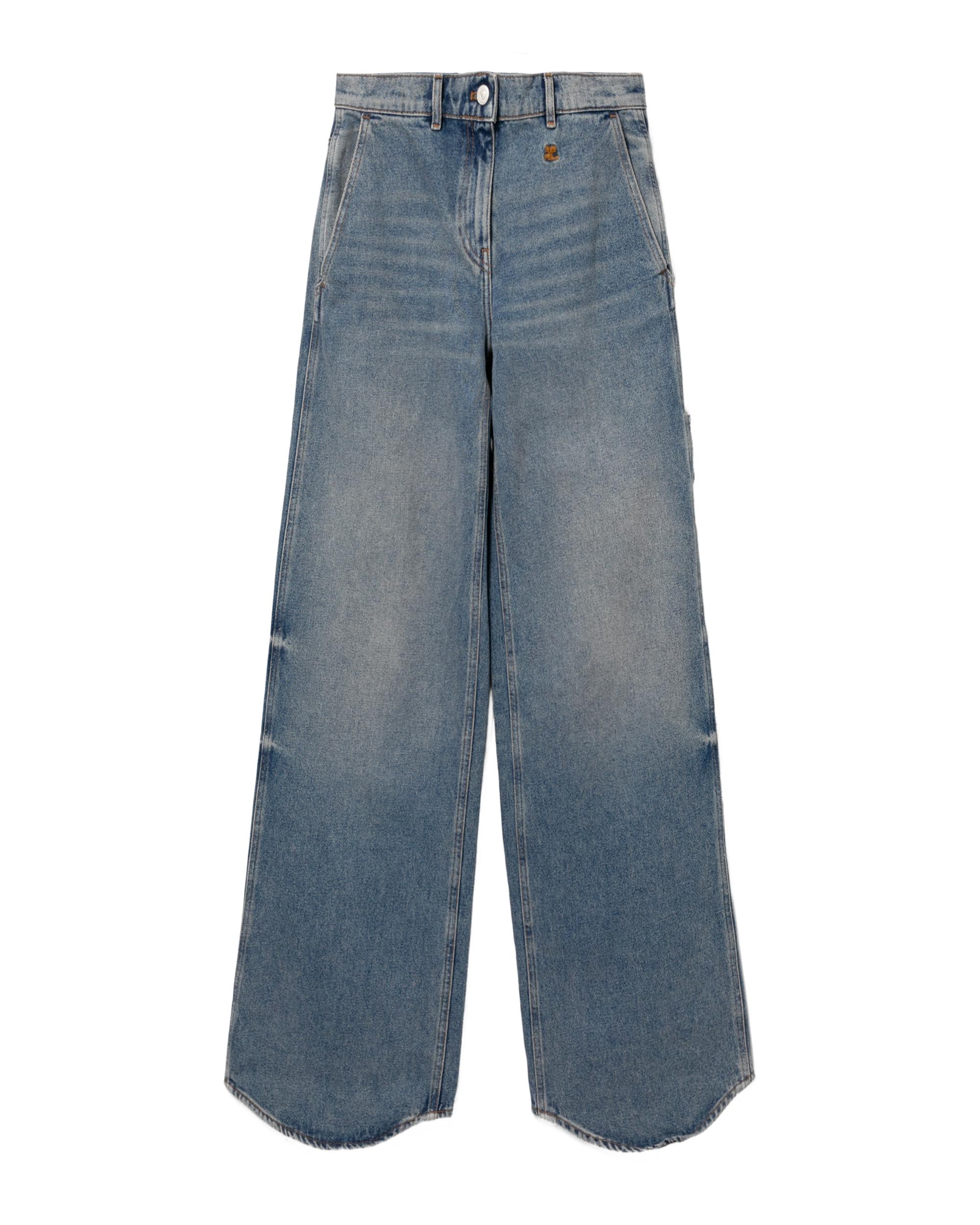 Hammer denim baggy jeans by COURREGES