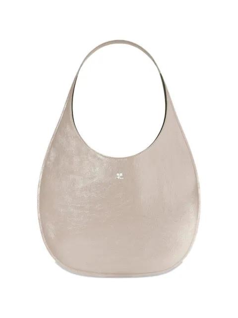 Holy Naplack leather tote bag by COURREGES