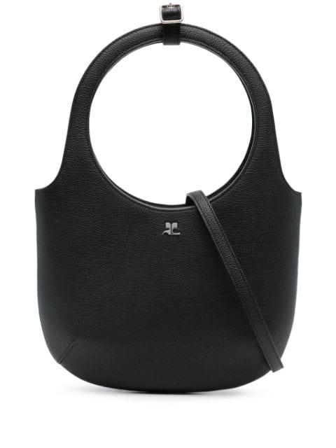 Holy leather tote bag by COURREGES