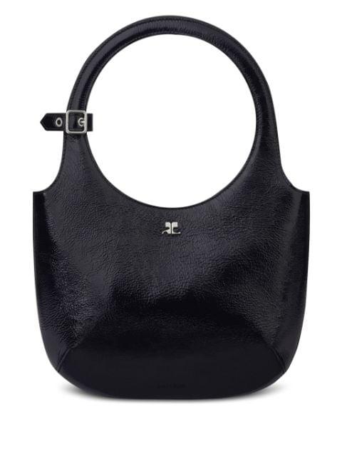 Holy leather tote bag by COURREGES