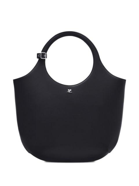 Holy midi leather bag by COURREGES