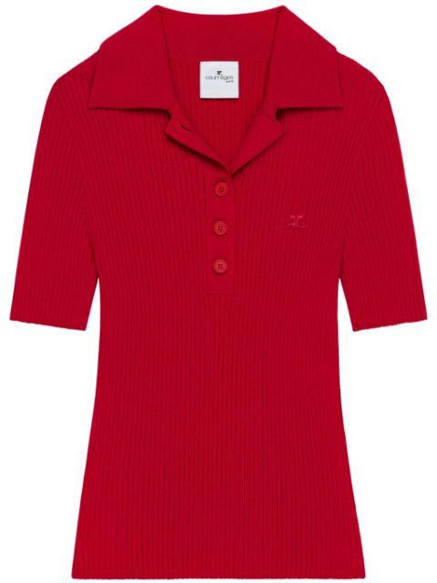 Iconic polo top by COURREGES