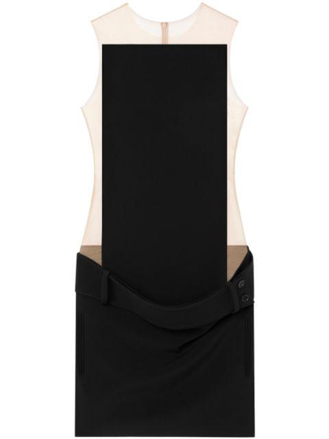 Illusion mini dress by COURREGES