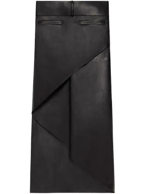 Infinity midi skirt by COURREGES