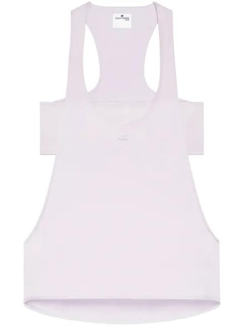 Infinity tank top by COURREGES