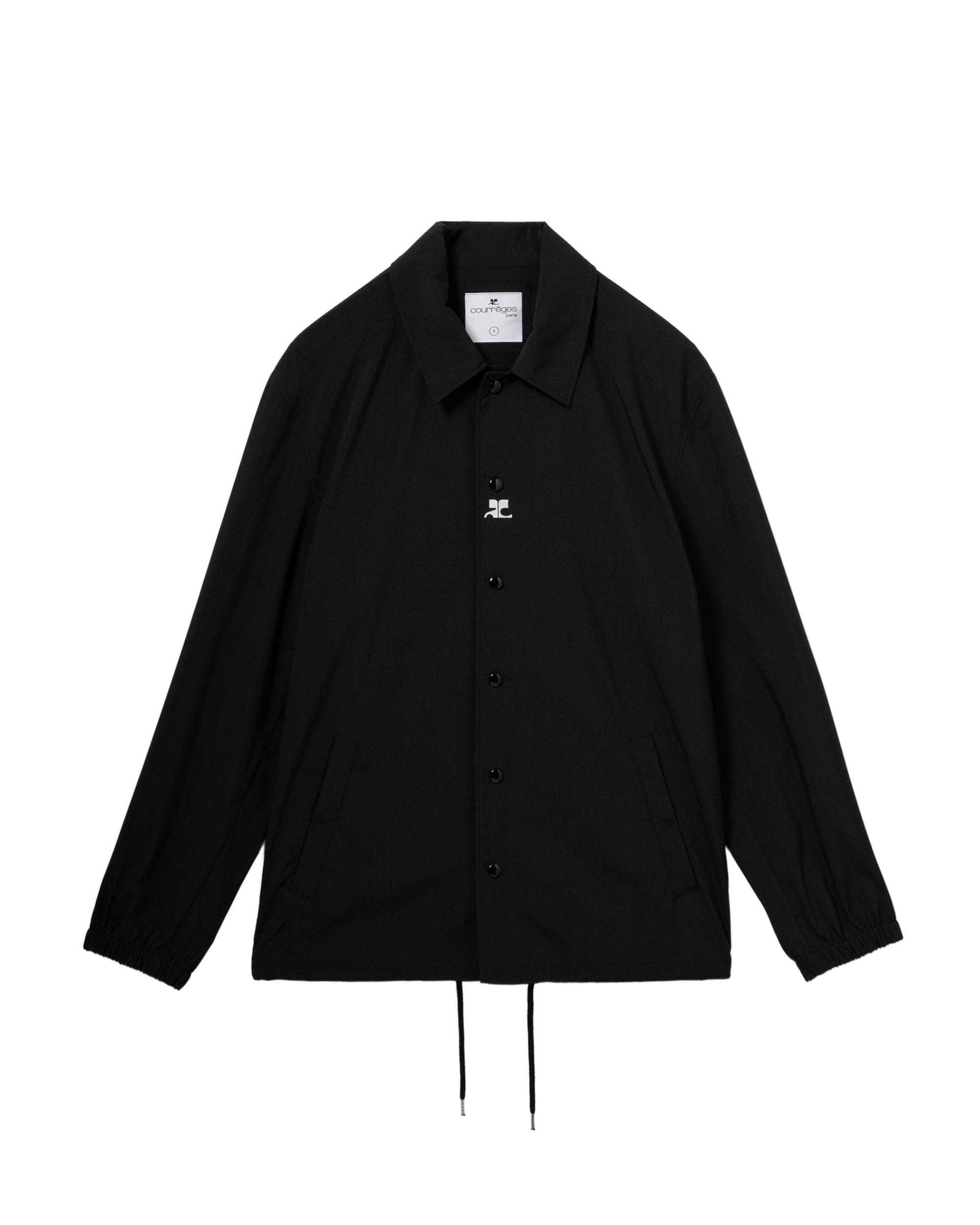 Logo print jacket by COURREGES