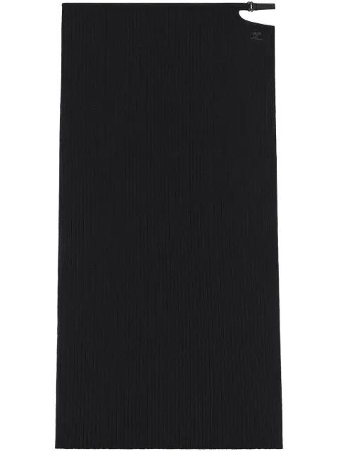 Loop midi skirt by COURREGES