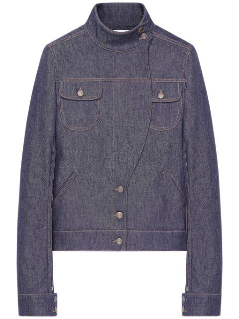 Motorcycle denim jacket by COURREGES