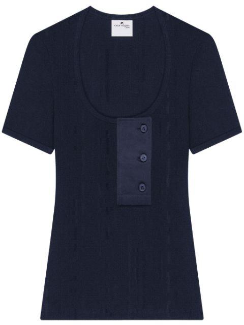 Oblique 90's T-shirt by COURREGES