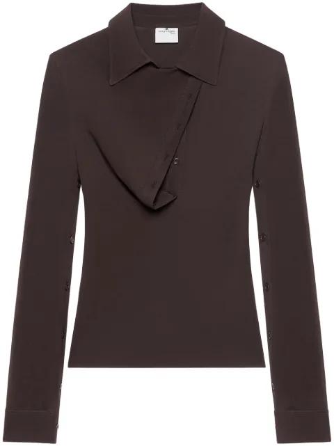 Oblique polo shirt by COURREGES