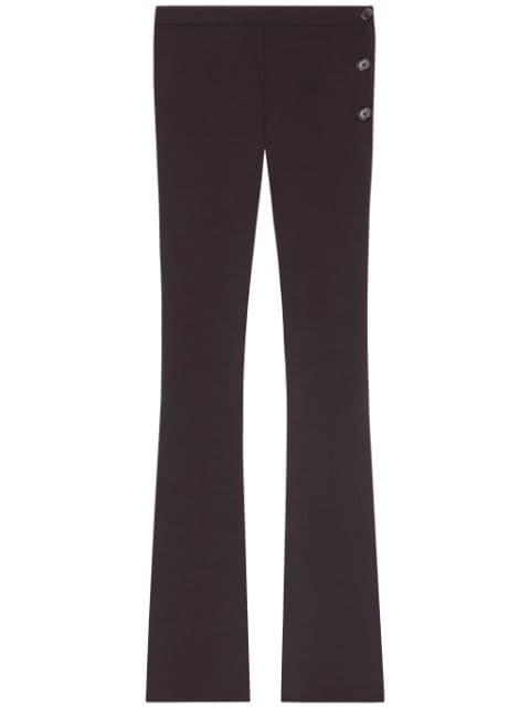 Oblique tailored trousers by COURREGES