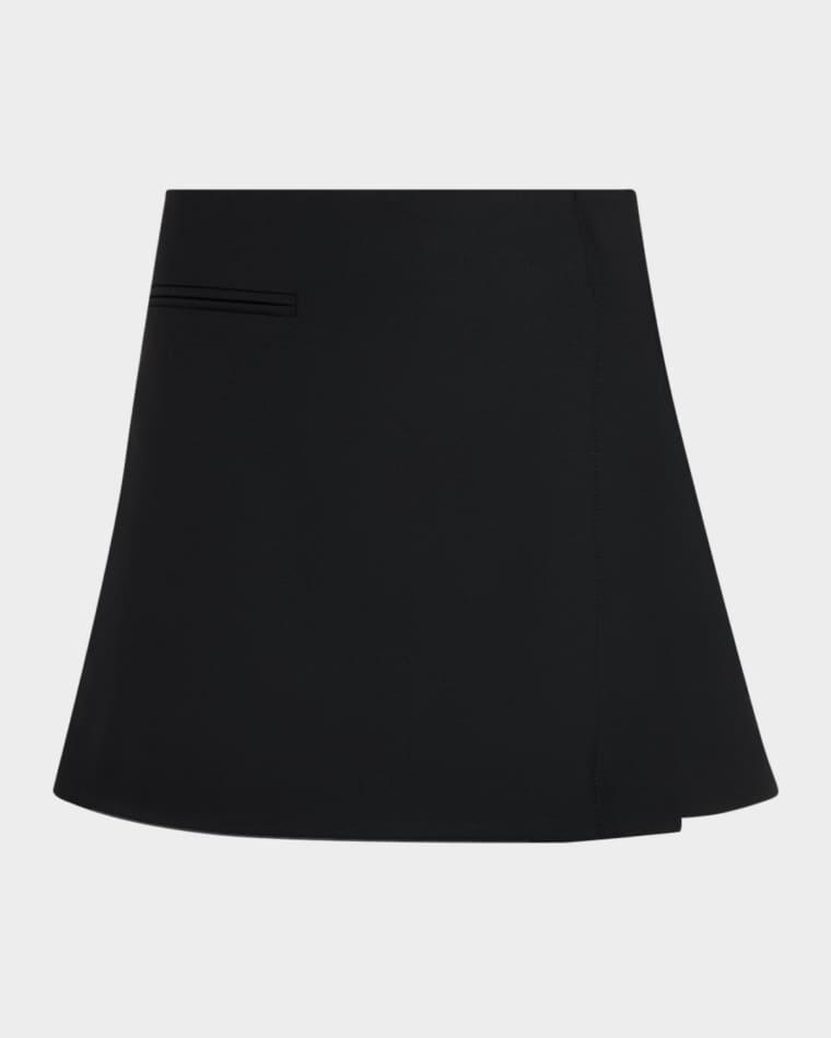 One Minute Twill Mini Skirt by COURREGES