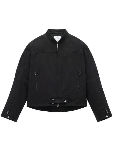 Racer padded cotton jacket by COURREGES