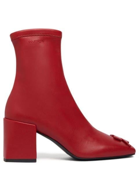 Reedition AC ankle boots by COURREGES