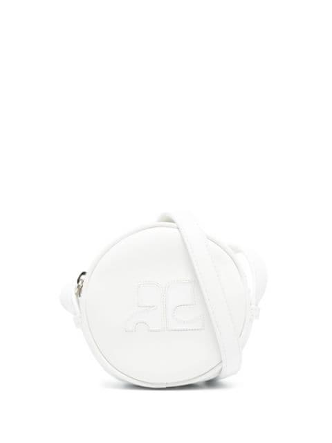 Reedition Circle cross body bag by COURREGES
