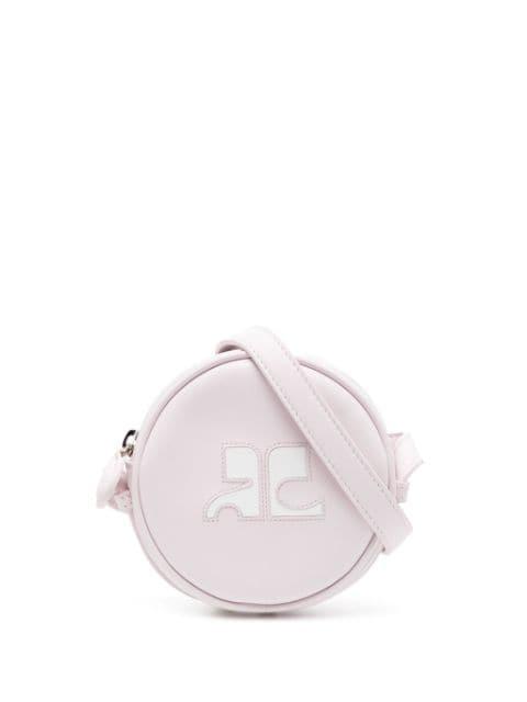 Reedition Circle cross body bag by COURREGES