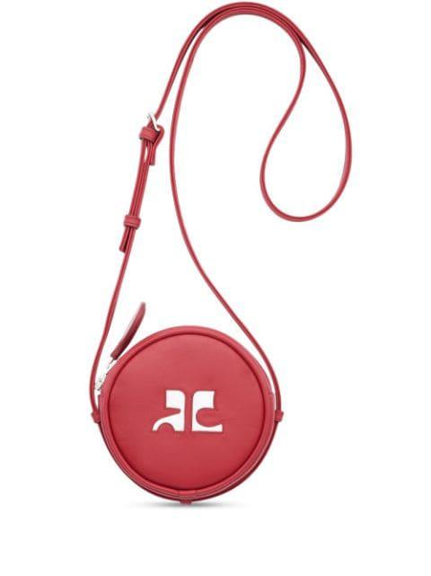 Reedition Circle leather bag by COURREGES
