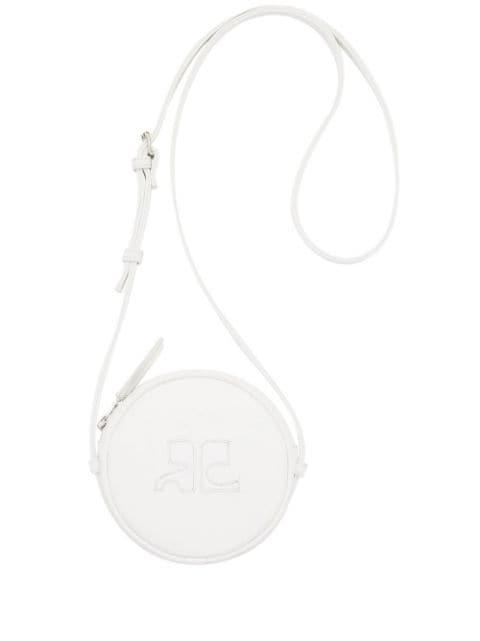 Reedition Circle leather bag by COURREGES