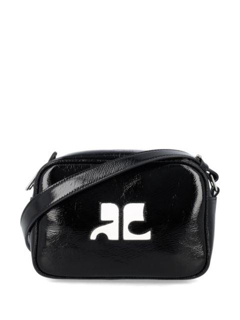 Reedition Naplack leather mini bag by COURREGES