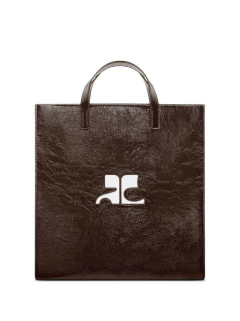 Reedition Naplack tote bag by COURREGES