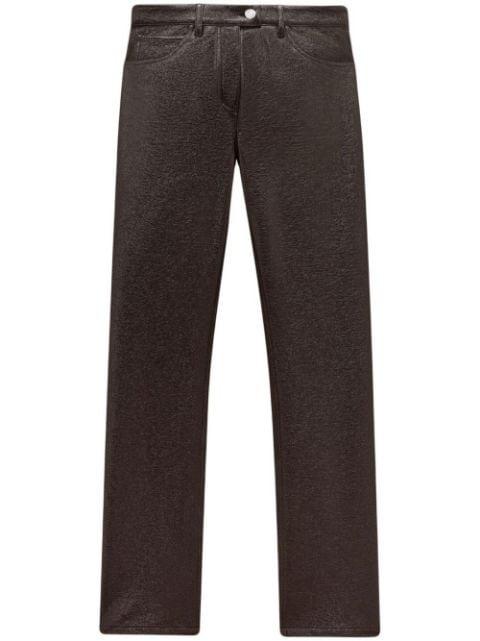 Reedition five-pocket trousers by COURREGES