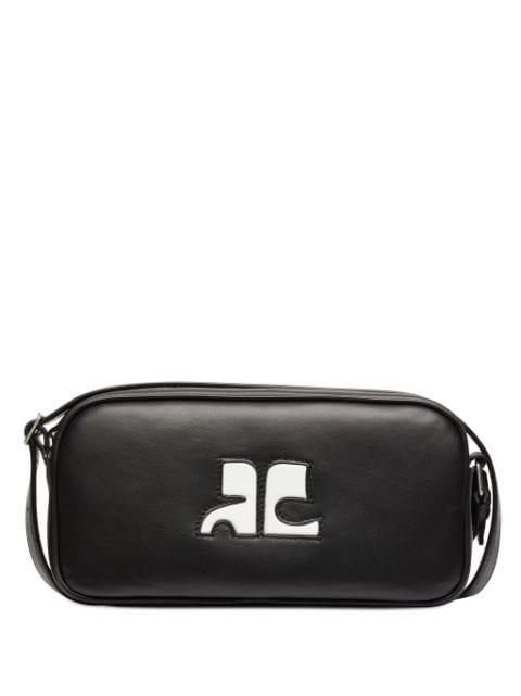 Reedition leather bag by COURREGES