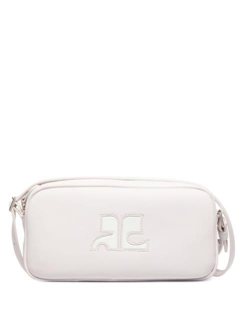Reedition leather bag by COURREGES