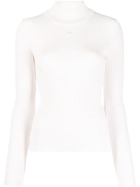 Reedition ribbed sweater by COURREGES