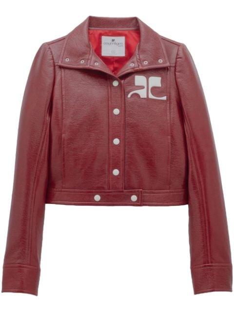Reedition vinyl jacket by COURREGES