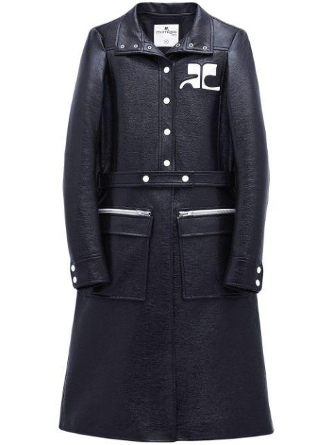 Reedition vinyl trenchcoat by COURREGES