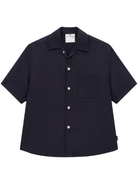 Skater Retro Twill Shirt by COURREGES