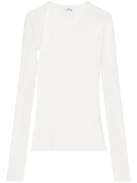 Slash T-shirt by COURREGES