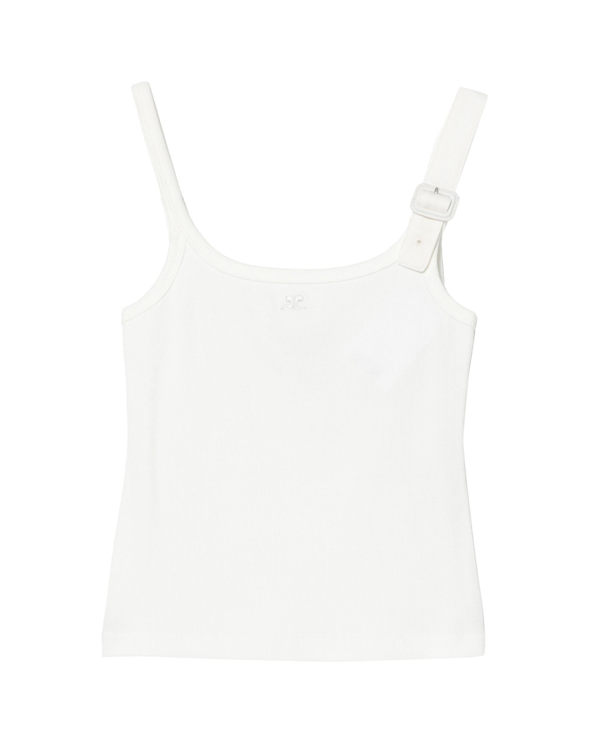 Tank top with adjustable strap by COURREGES
