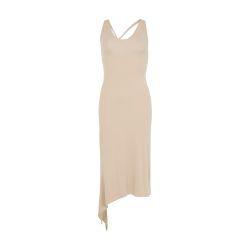 Undressd crepe jersey long dress by COURREGES