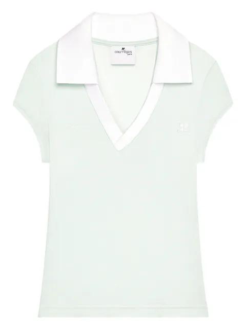 V-neck T-shirt by COURREGES