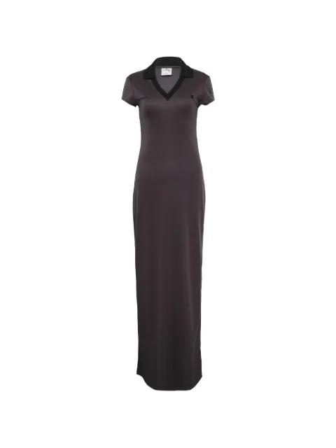V-neck maxi dress by COURREGES