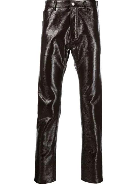 Vinyl trousers by COURREGES