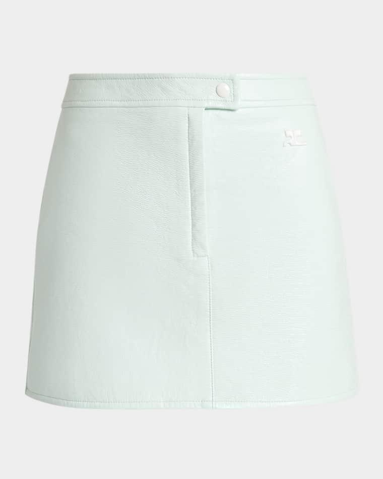 Vinyle Reedition Mini Skirt by COURREGES