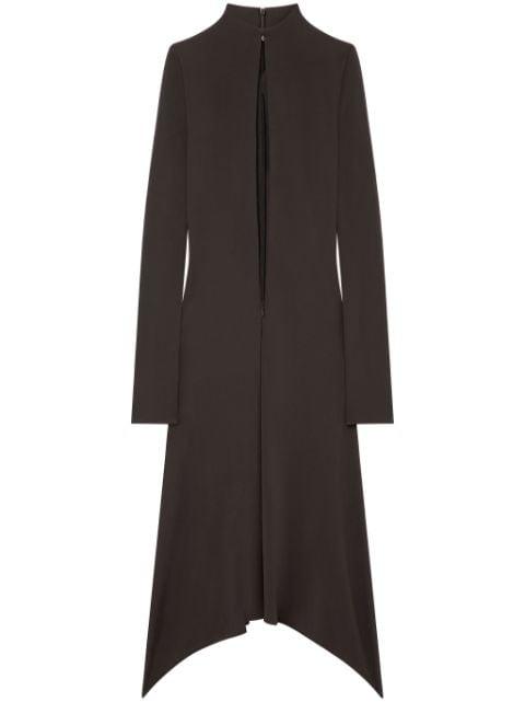 Volcano jersey midi dress by COURREGES