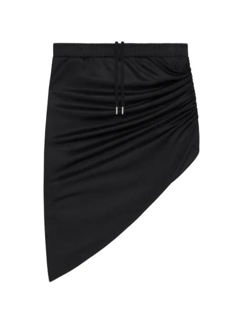 asymmetric drawstring skirt by COURREGES