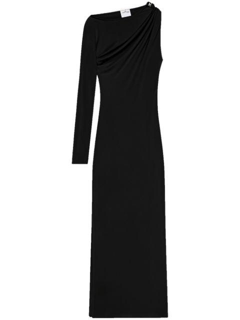 asymmetric maxi dress by COURREGES
