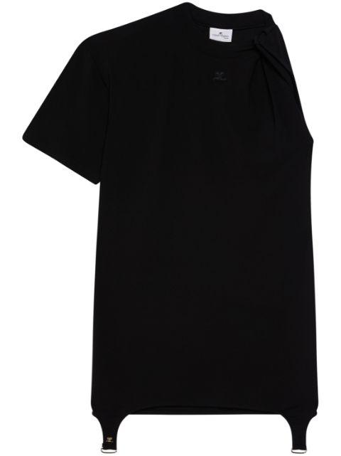 asymmetric mini dress by COURREGES
